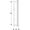 Зеркало-шкаф с подсветкой GEBERIT ONE 500.493.00.1 85 см